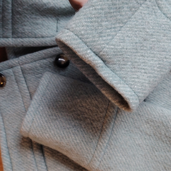 Sezane Léo Wool Short Coat - Picture 12 of 12